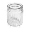 Glass Container with Grooves 270 Ml