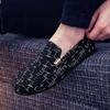 Men Casual Fashion Man Formal Shoes Handmade Male Luxury Loafers Moccasins Footwear Black Slip On Men's Flats Male Driving Shoe