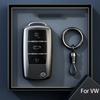 Титановый серый для VW Volkswagen Polo Tiguan Passat B5 B6 B7 Golf MK6 Jetta Lavida Skoda Octavia Аксессуары для чехла для ключа автомобиля