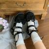 Круглый носок на толстой подошве JK Lolita Mary Jane милые женские туфли с бантом милые простые удобные универсальные повседневные мокасины