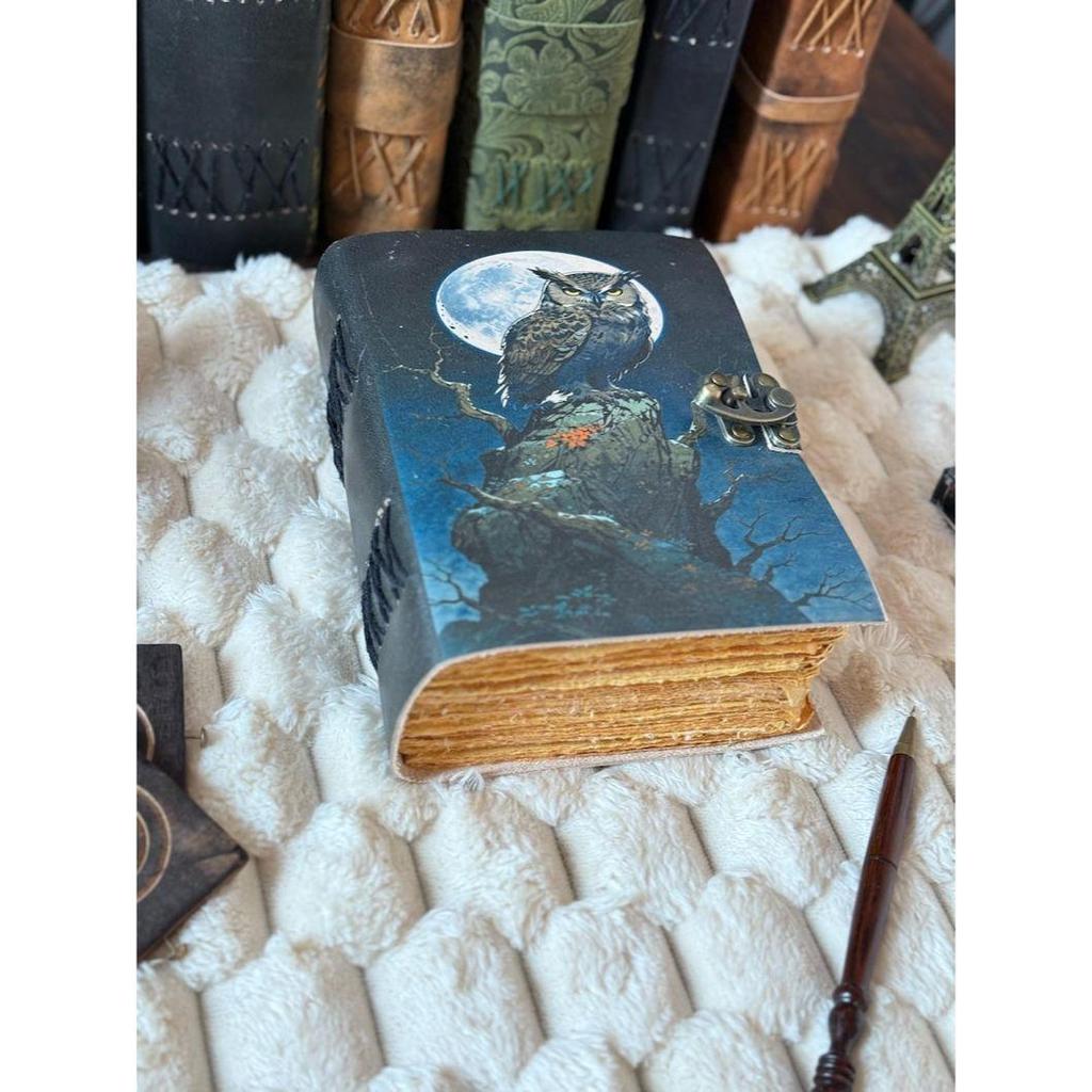 Кожаный журнал-гримуар «Древо жизни»: Большая Книга Заклинаний, Небесные Дары