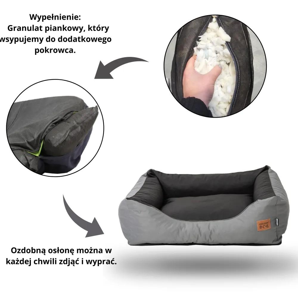 Kazan Dog Bed Kazan Dog Bed - Black,
