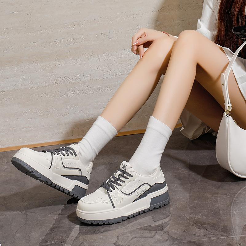 2025 Summer New Korean Version Breathable Fly-woven Women's Shoes Ins Tide Student Running Sports Shoes Casual Shoes Women JC089
