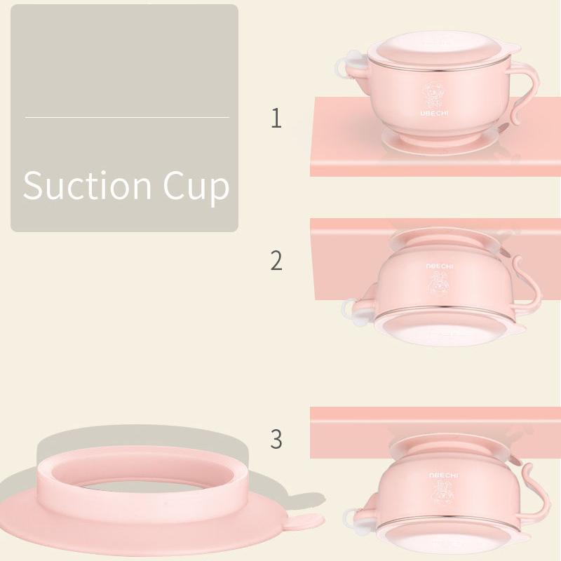 Изоляционная чаша для младенцев, теплая посуда для кормления, присоска, гаджеты