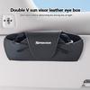BKS2 Car Sun Visor Sunglasses Leather Storage Eyeglass Case For Mercedes Benz W124 W203 W204 SLK CLA SL SLC C CLASS B CLASS E CLASS