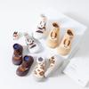 Детская обувь, носки, обувь для дома, для малышей 1-3 лет, весенне-осенняя обувь, хлопковая обувь на мягкой нескользящей подошве, обувь для начинающих ходить