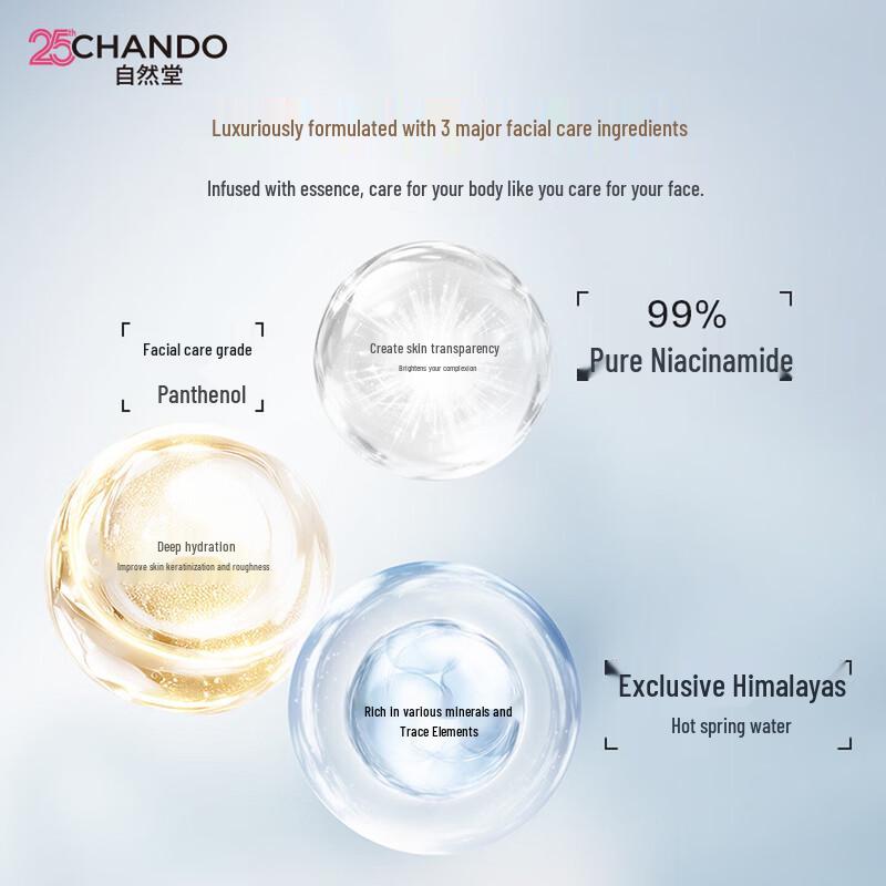 CHANDO Гель для душа 'Снежная кожа' с ароматом холодной сосны