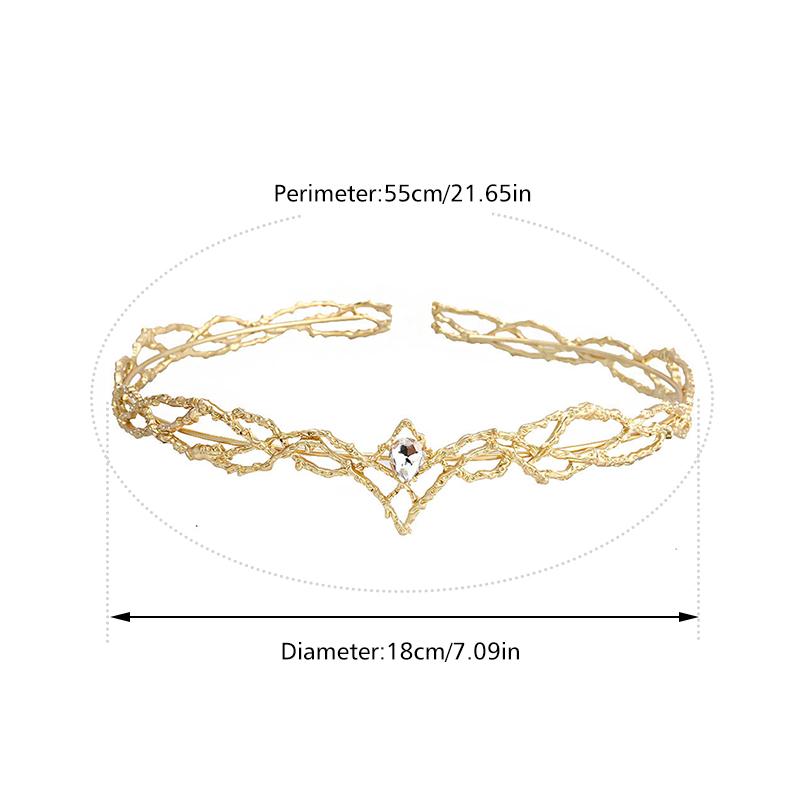 1 шт., головной убор для косплея, королевская корона, круглая корона эльфов, конкурс красоты, королевская корона, аксессуары для волос