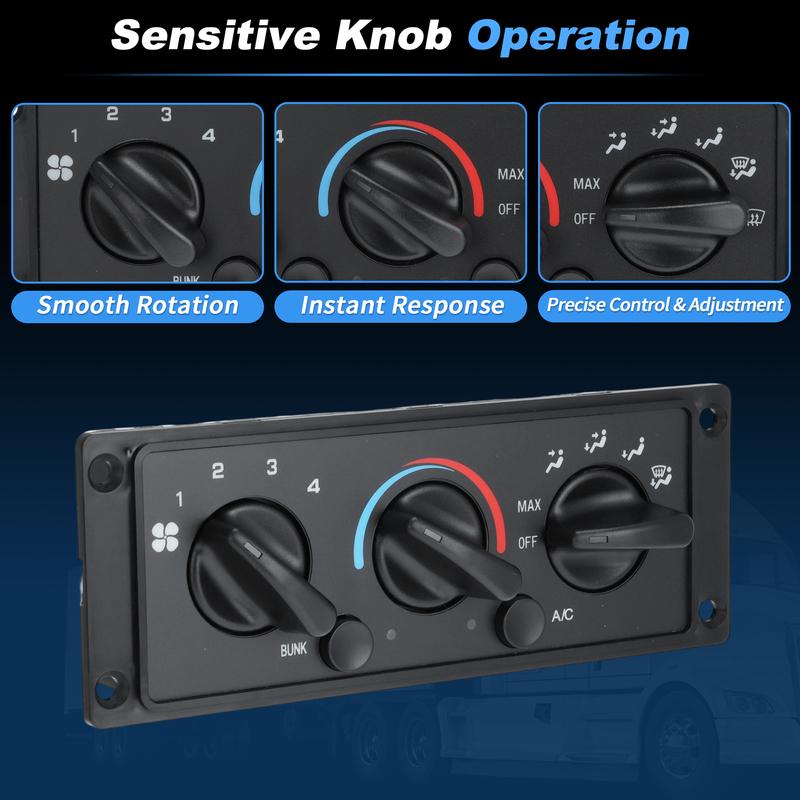 3518703C93 HVAC A/C Heater Climate Control Switch Panel Module for International 9200 9400 9900 5600I HX515 HX620 2000-2021