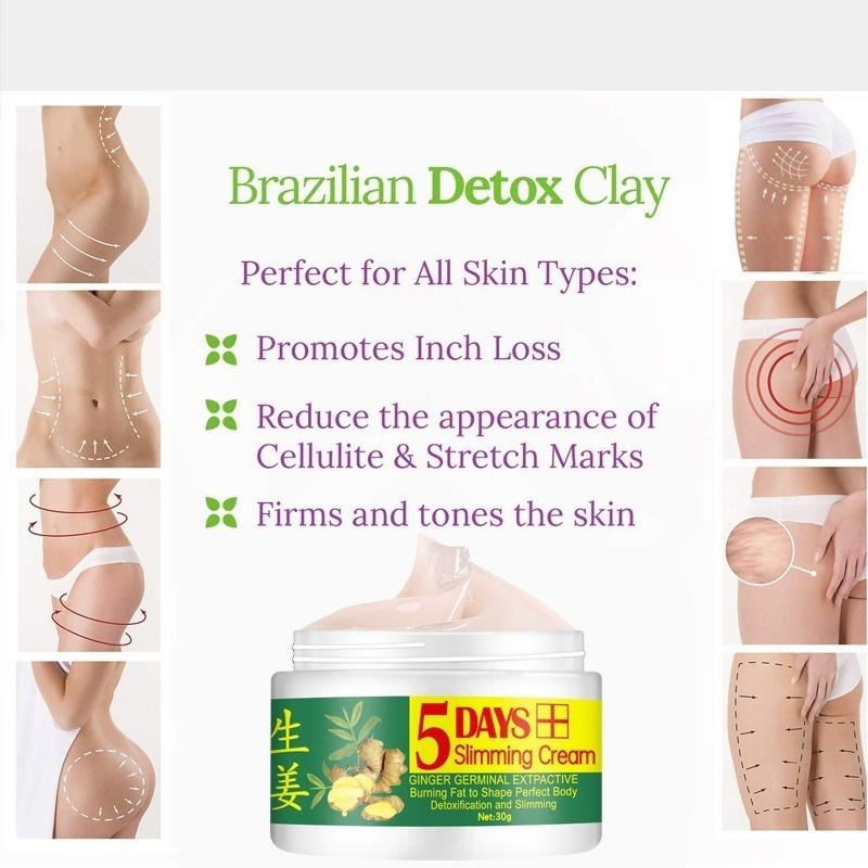 Ginger Body Slimming Cream Fat Burning Cream Losing Weight Massage Anti Cellulite Cream