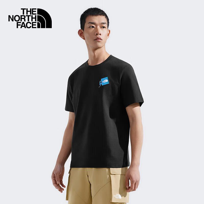 The North Face Мужская дышащая футболка с коротким рукавом 8D7C для активного отдыха