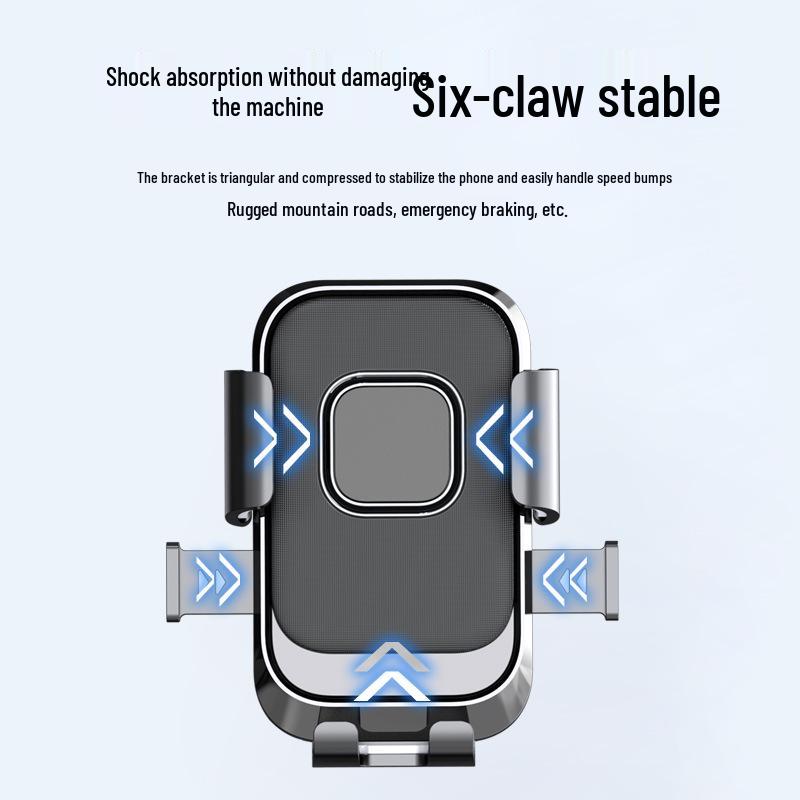 Shockproof Electric Bike & Motorcycle Phone Holder for Outdoor Navigation