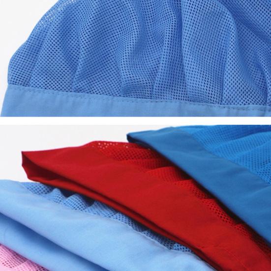 Поварской колпак унисекс для кухни, колпак для ресторана отеля, поварской колпак с хорошей воздухопроницаемостью, ажурный сетчатый однотонный колпак для официанта, повара, мастерской, фабрики