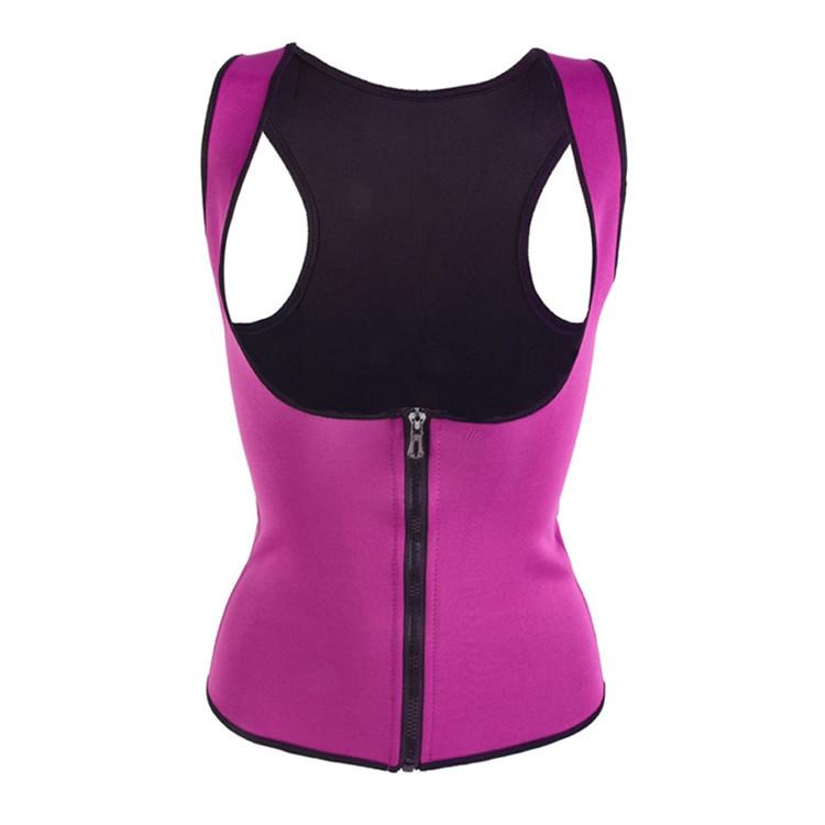 Women's Body Corset Neoprene Sports Tummy Tuck Shapewear Sweating Sweatshirt Shaping Bra Undershirt