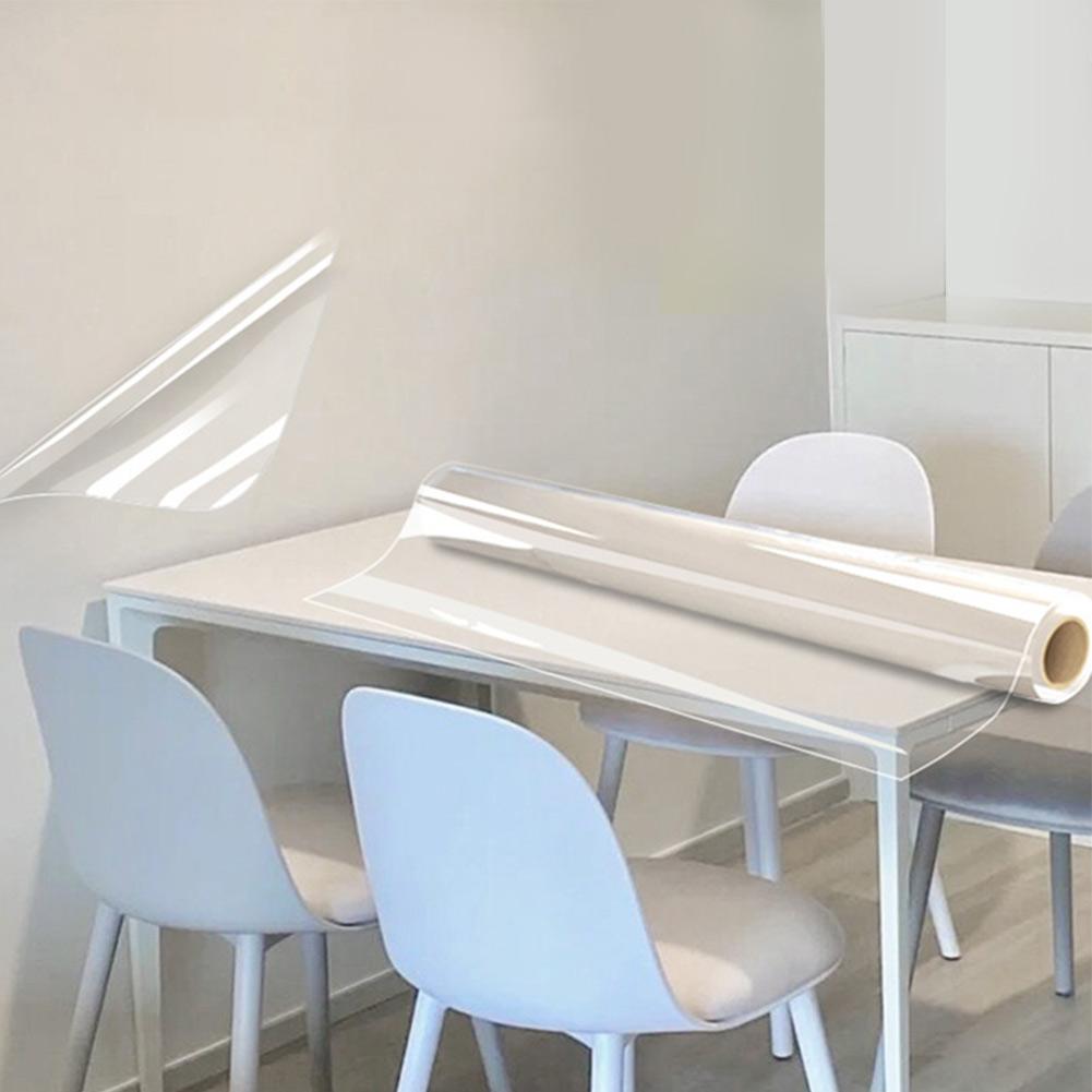 Прозрачная электростатическая антигрязная защитная пленка для наклейки на стену без клея