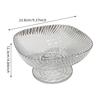 Fruit Basket Drainage Bowl Large Fruit Plate Vegetable Strainer Plate for Kitchen Counter Restaurant Veggies Fruits Parties