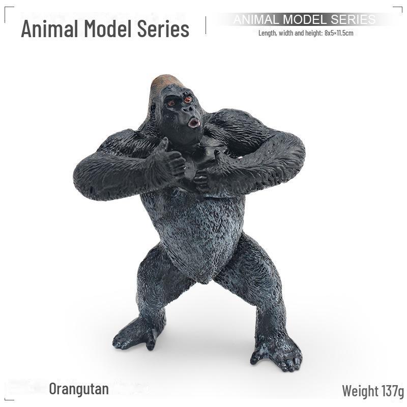 Chimpanzee and Gorilla Standing Zoo Model Toy