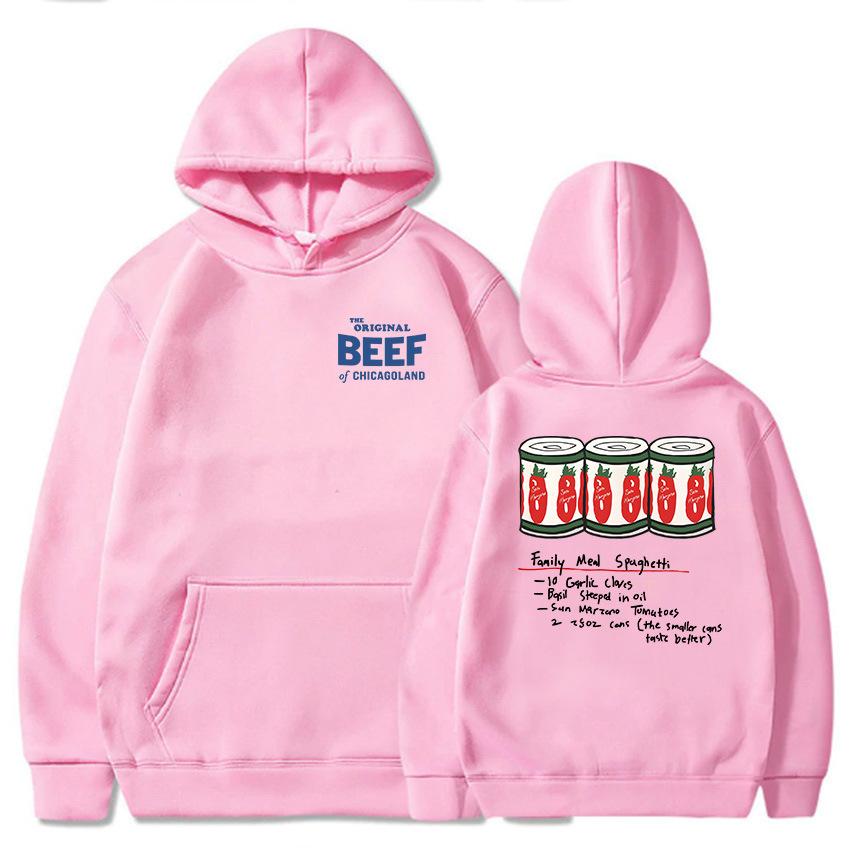 Мужская одежда Оригинальный Beef of Chicagoland Толстовки Модные Толстовки с длинным рукавом Женские Повседневные Харадзюку Sudaderas