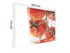 SZKLANA DESKA DO KROJENIA 40x30 POMIDOR