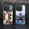 Чехол для телефона Katsuki Bakugo p-Hero Academia Для iPhone 17,16,15,14,13,12,Pro MAX Черный Матовый Ударопрочный Чехол