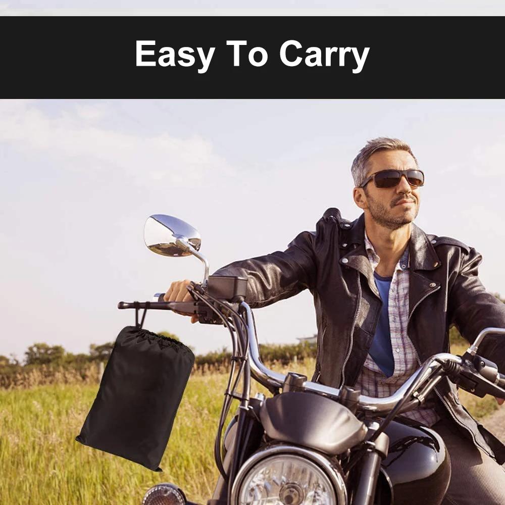 New Motorcycle Rain Cover Universal Moto Cover Outdoor UV Protector Bike Rain Dustproof Scooter Covers Waterproof