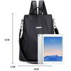 Versatile And Lightweight Women Backpack With Anti-theft Design And Interior Pockets