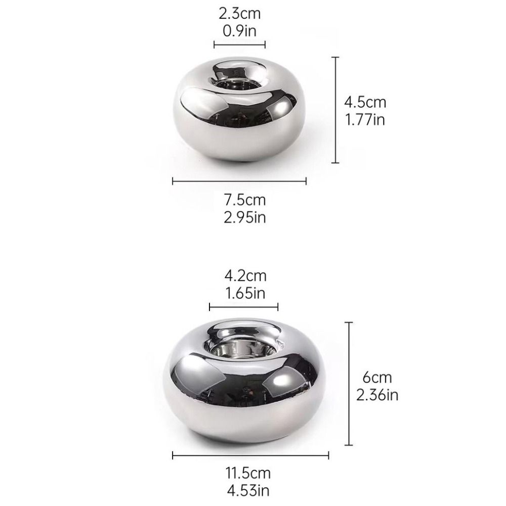 Delicate Candlestick Ceramic Aroma Diffuser Home Decoration Candle Holder  Party