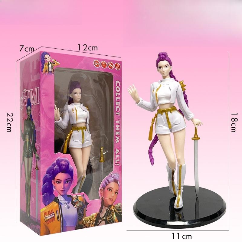 Фигурки Девушек-Охотниц на Демонов Lumi Mira Zoe Красивая Девушка Экшен-Фигурка Настольный Периферийный Декор Моя Геройская Академия Моя Мелоди