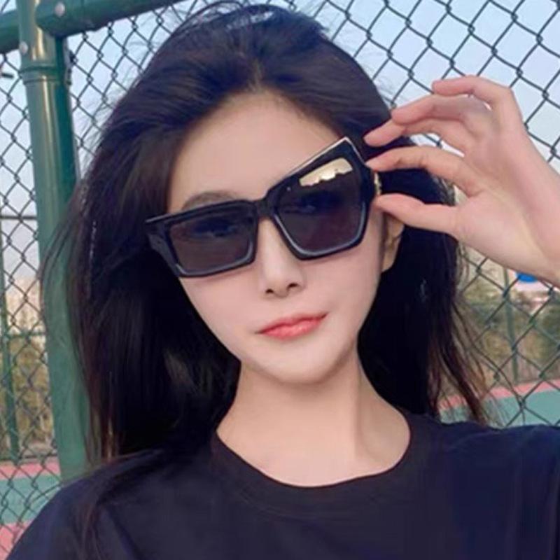 Очки для дразнения, смешные фотографии, личность, мода, нестандартный размер, асимметричные глаза, солнцезащитные очки в стиле дрэг-хип-хоп