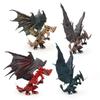 Kids Dinosaur Monster Model Figure Toys 3D Flying Dragon with Wings for Boys Gift Desktop Ornaments