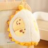 Durian Plush Toy Detachable Fruit Doll Soft Durian Pillow Cute Peeling