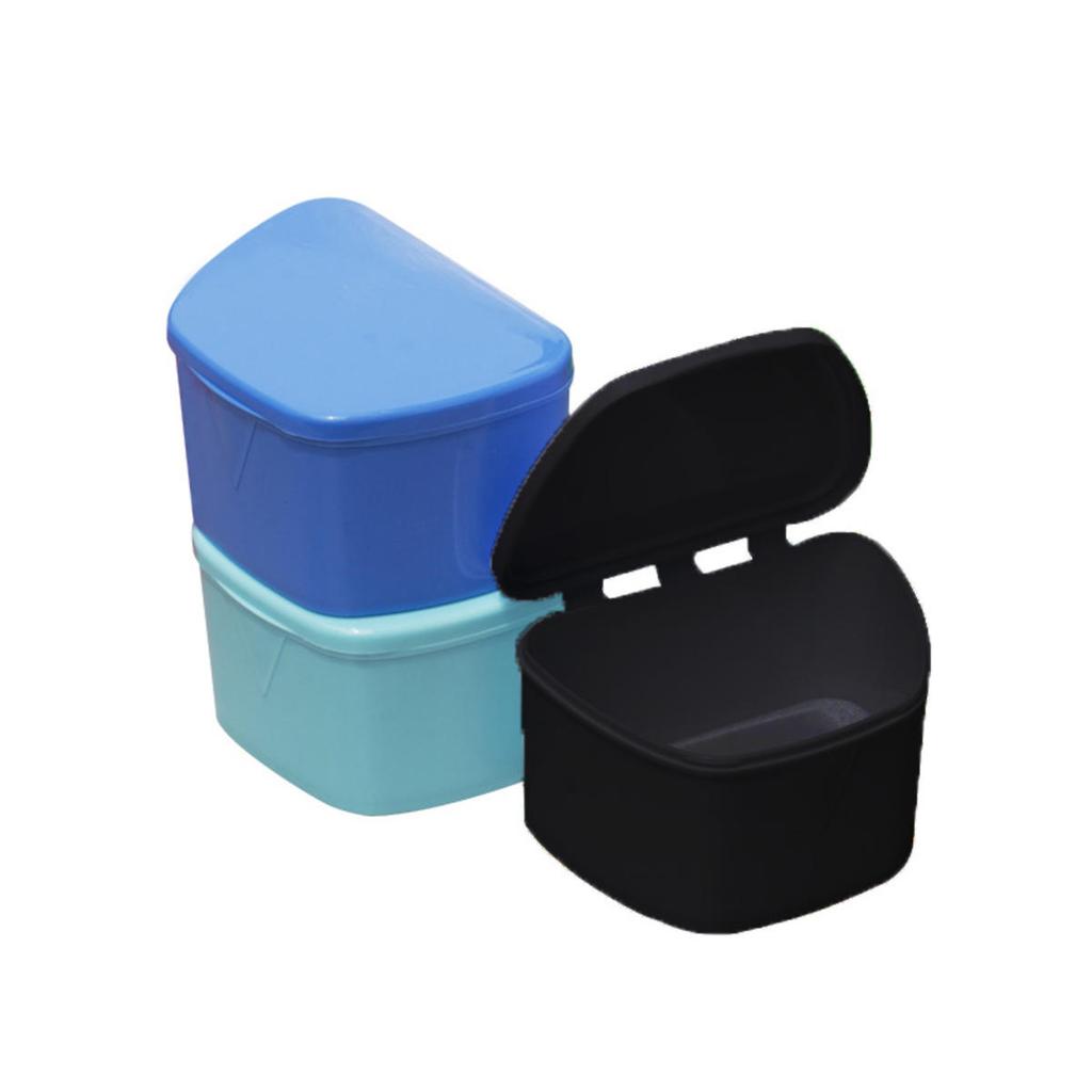 Стоматологическая коробка для зубных протезов Ортодонтический стоматологический кейс для каппы Кейс для ретейнера Пластиковый контейнер для отбеливания зубных протезов Коробка для зубных протезов