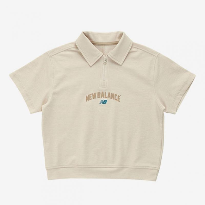 New Balance Костюм спортивный детский Half Club с воротником-стойкой и коротким рукавом Nk9ye2101u 64 футболка с коротким рукавом