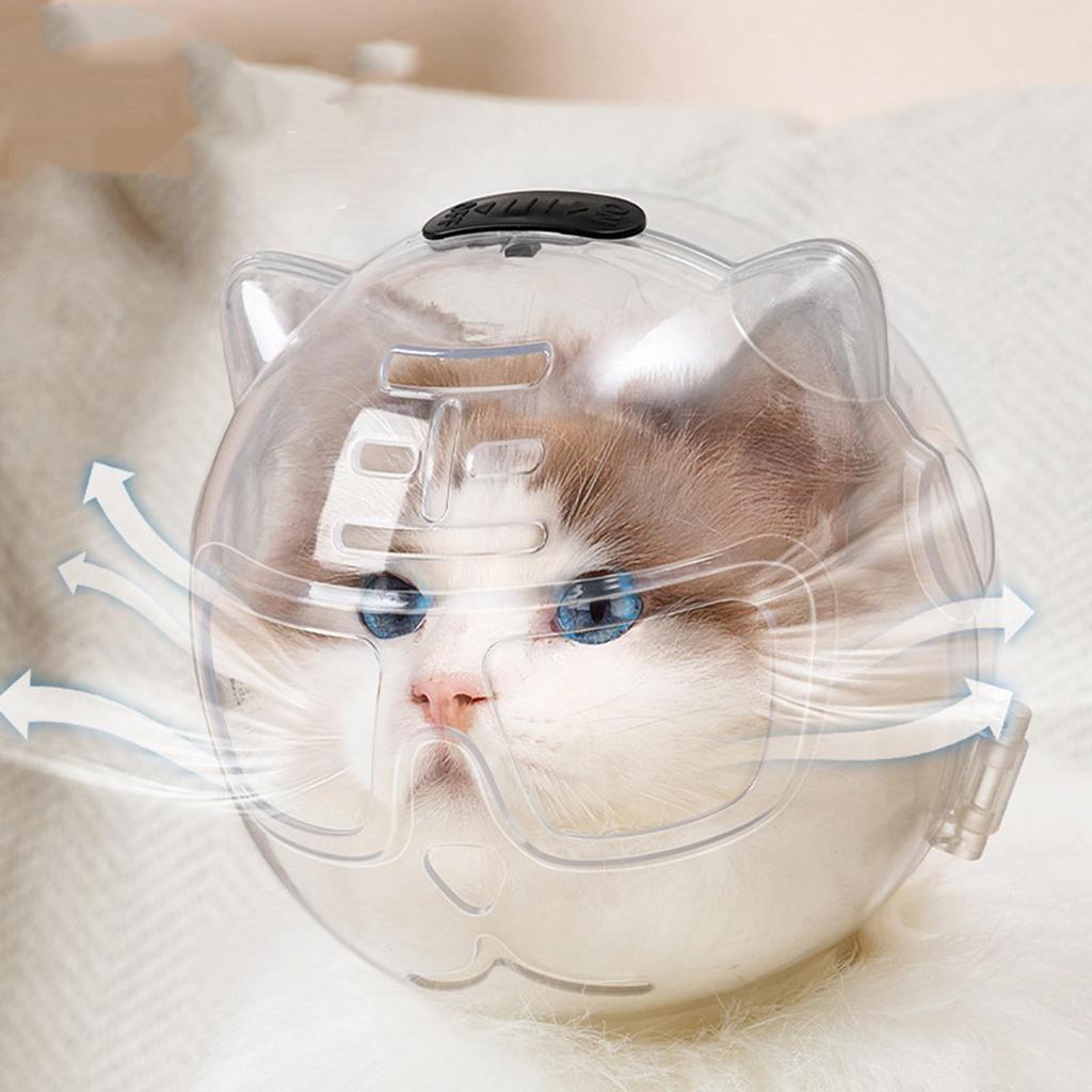 Намордник для кошек, против укусов, маска-шар, для купания в путешествиях