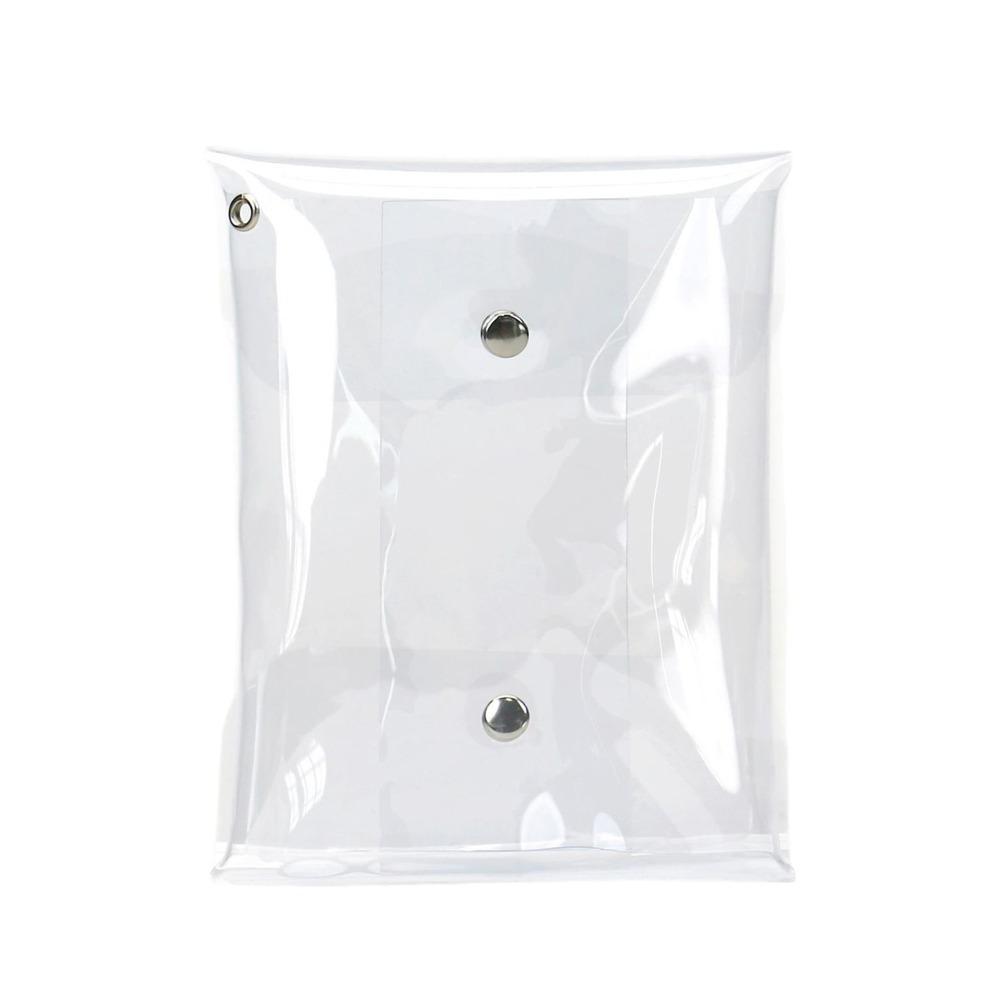 Transparent Doll Storage Pouch Flower Keychain Outdoor Doll Display Bag  Plush Doll