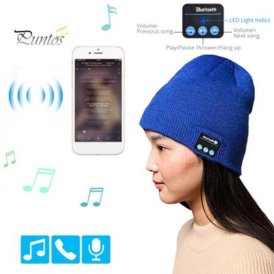 Bluetooth наушники музыка вязаная шапка зимняя беспроводная унисекс шапка гарнитура