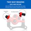 Solid Disc Brake Calipers Front Rear Disc Brake Electric Scooter Disc Brake Caliper Replacement for Kugoo M4
