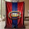 Montreal Canadiens Flannel Fleece Blanket Cozy Warm Throw Blanket For Couch Bed Travel All Season Use