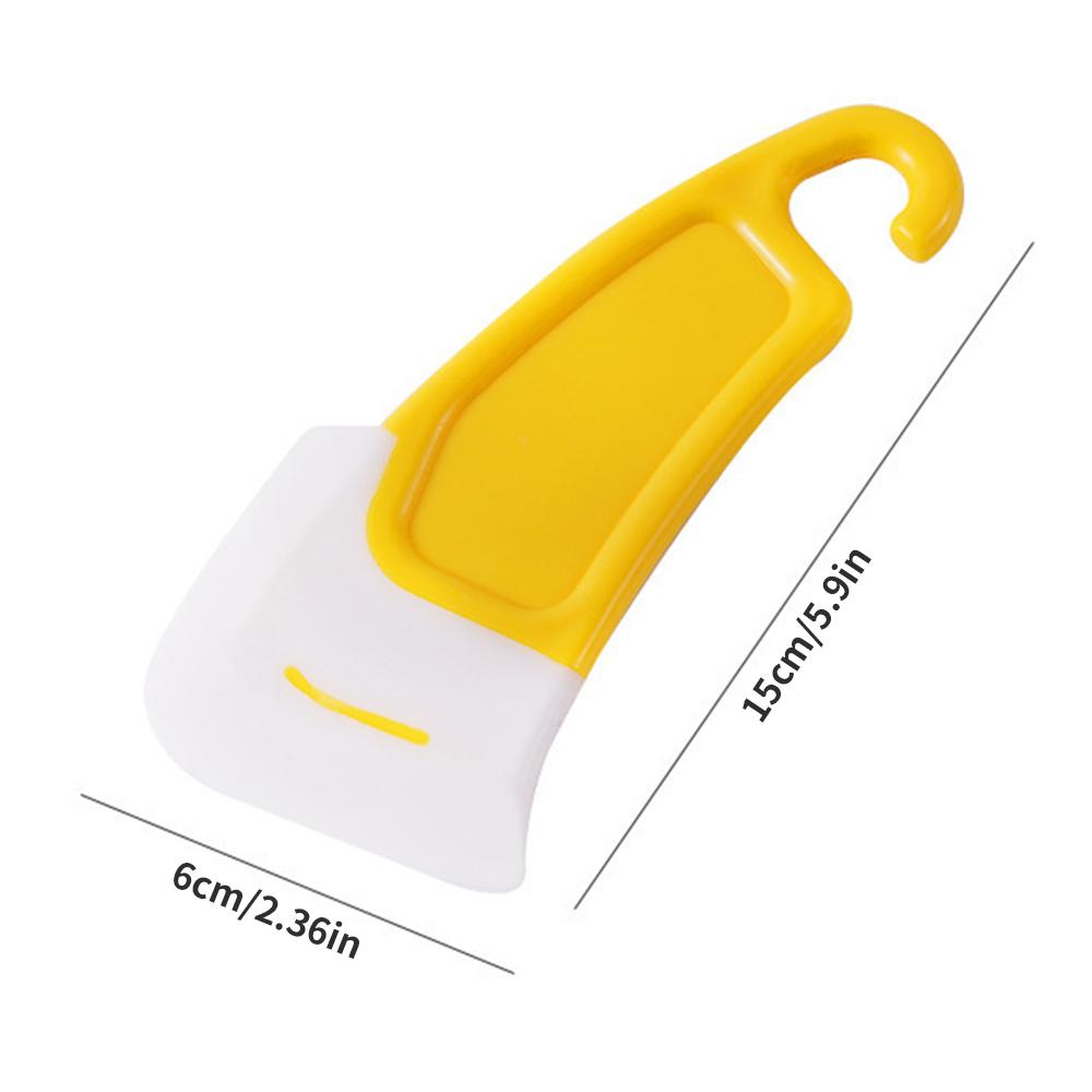 1 шт./2 шт. Кухонный мягкий скребок для очистки для удаления жира и нагара со дна сковороды, мягкая головка, силиконовый очиститель