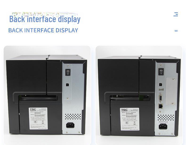 Двухрядный принтер штрих-кодов TSC с самоклеящейся бумагой
