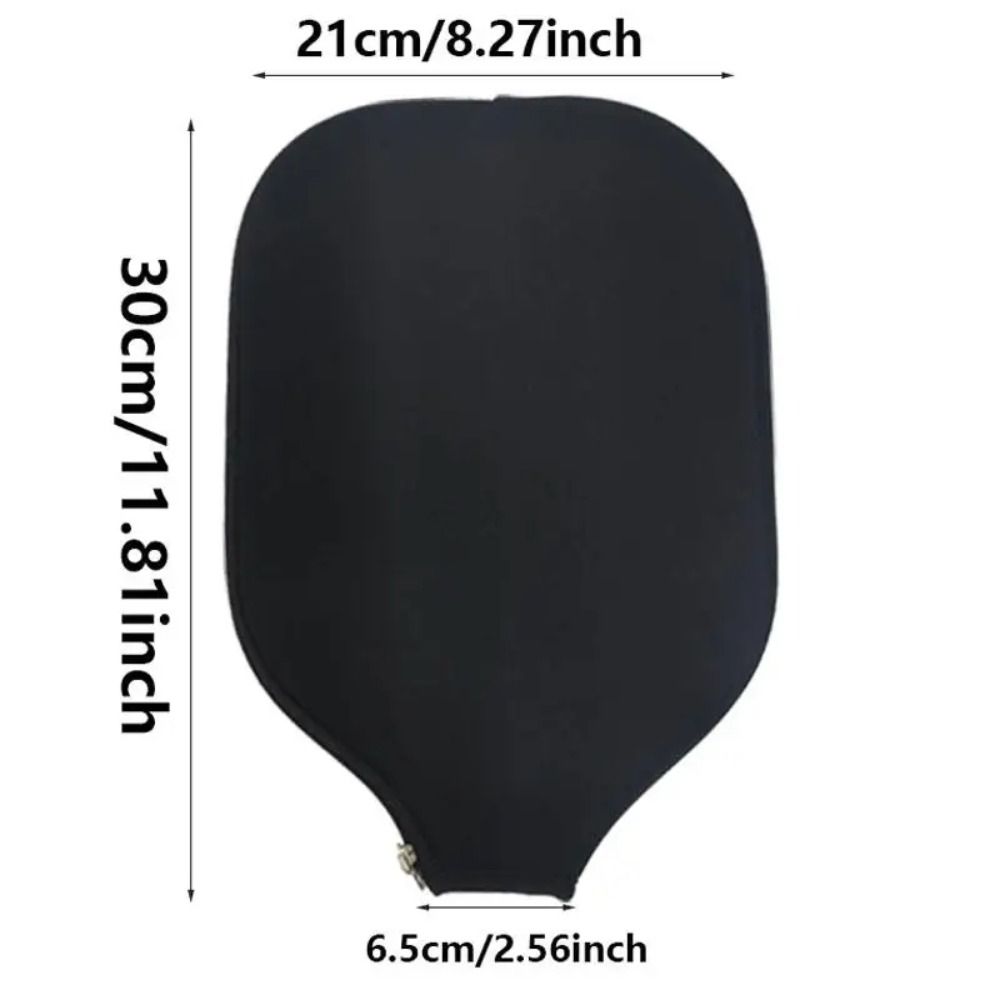 Neoprene Pickleball Racket Sleeve Dustproof Racket Protective Cover Pickleball Accessories