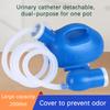 Toilet Supply For Outdoor 2000Ml Plastic Male Bed Potty Pee Bottle Collector With 160Cm Tube Portable Pee Urine Bottle