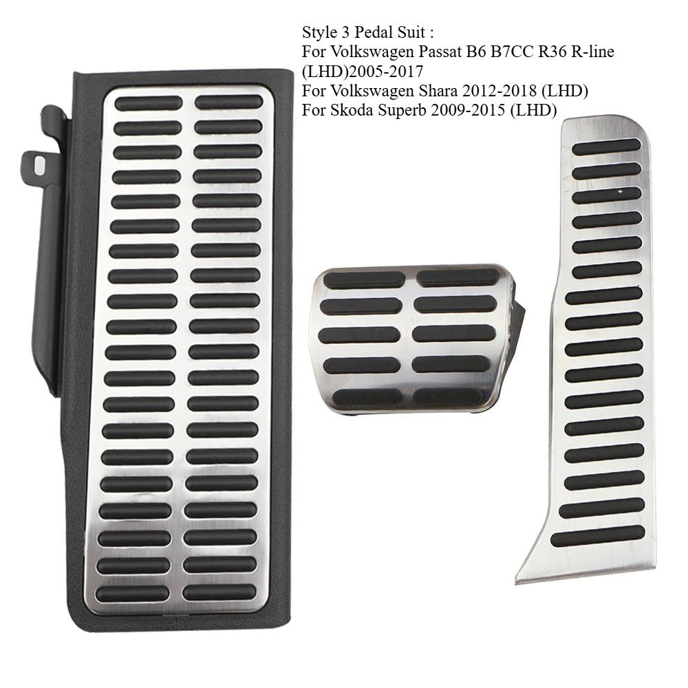 Автоаксессуары Подножка Педаль газа Педаль тормоза Педаль сцепления для Skoda Octavia A5 Yeti Superb для Seat Altea Leon Toledo