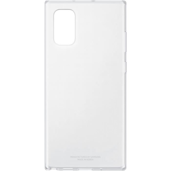 Coque transparente note10+