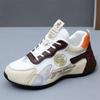 Spring  New Men's and Women's Explosions All-match Pippen Height Increased White Shoes Ins Trendy Casual Sneakers
