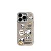 Lucky Snoopy phone case for Apple 15 Pro Max, cartoon style, 14 Pro, European and American style, trendy 13/12.