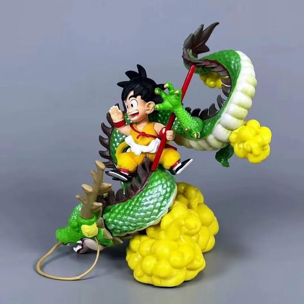 Фигурки героев аниме Goku Shenron Son Goku Shenlong, украшение для комнаты, Коллекционная модель, модные детские игрушки