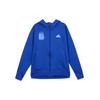 Adidas Argentina National Team Football Casual Comfortable Hoodie Jacket Men Jackets Cobalt-Blue IU2153