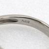 flour Ring Pt900Platinum/diamond #6.2(US Size) flour 4.2g Women Used