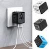 Universal Travel Adapter One International Power Adapter Charger For Australia, US, UK, EU